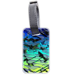 Digital Abstract Luggage Tag (two Sides)