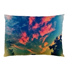  Brushstroke Skies Pillow Case (two Sides)