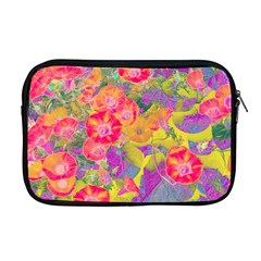 Red Liana Flower Apple Macbook Pro 17  Zipper Case