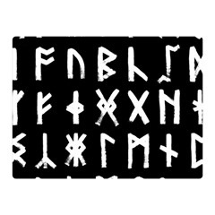 The Anglo Saxon Futhorc Collected Inverted Double Sided Flano Blanket (mini) 