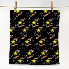 Sparkle Stars Face Towel