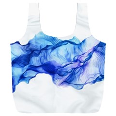 Blue Smoke Full Print Recycle Bag (xxxl)