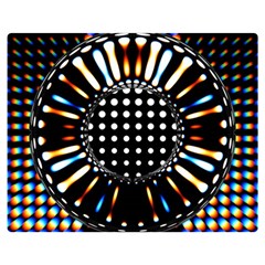 Digital Watch Double Sided Flano Blanket (medium) 