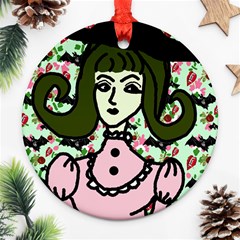Wicked Witch Wall Ornament (round)
