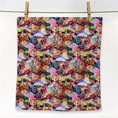 Retro Color Face Towel