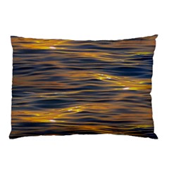 Sunset Waves Pattern Print Pillow Case
