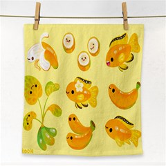 Banana Cichlid Face Towel