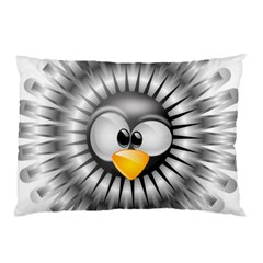 Owl-fluff-prance-animal-surprised Pillow Case