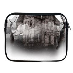 Haunted-night Building Apple Ipad 2/3/4 Zipper Cases