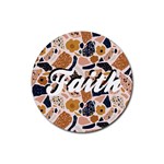 Terrazzo flooring art 3 Drink Coaster (Round) Front