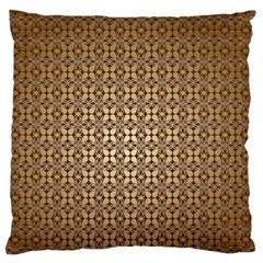 Background-chevron Chocolate Standard Flano Cushion Case (two Sides)