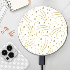 Illustration Pattern Seamless Golden 3d Wireless Charger