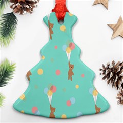 Bear 6 Christmas Tree Ornament (two Sides)
