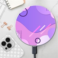 Colorful-abstract-wallpaper-theme Wireless Charger