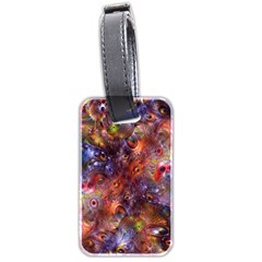 Fantasy Surreal Animals Psychedelic Pattern Luggage Tag (two Sides)