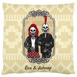 Love Forever Large Cushion Case (One Side) Front