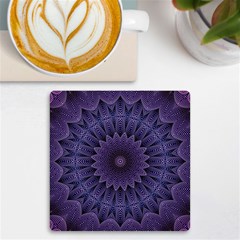 Shape Geometric Symmetrical Uv Print Square Tile Coaster 