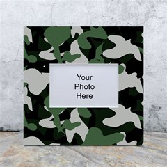 Camouflage Camo Army Soldier Pattern Military White Box Photo Frame 4  X 6 