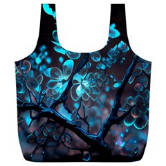 Art Ai Generated Cherry Blossom Blossoms Full Print Recycle Bag (xxxl)