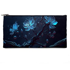 Ai Generated Cherry Blossom Blossoms Art Pencil Case