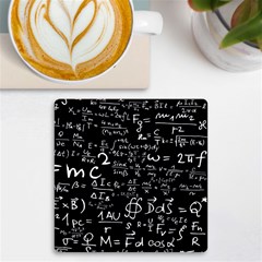 E=mc2 Text Science Albert Einstein Formula Mathematics Physics Uv Print Square Tile Coaster 