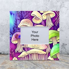 Glamourous Mushrooms For Enchantment And Spellwork White Box Photo Frame 4  X 6 