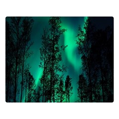 Aurora Northern Lights Celestial Magical Astronomy Premium Plush Fleece Blanket (large)