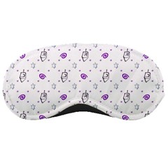 Background Hexagram Spiral Sleeping Mask