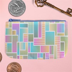Color-blocks Large Coin Purse