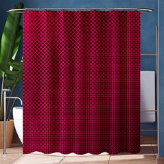 Red Shower Curtain 60  X 72  (medium) 