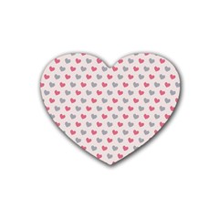 Background-101 Rubber Coaster (heart)
