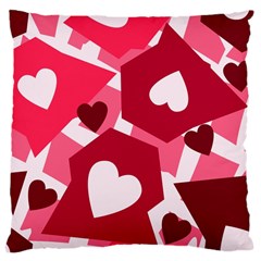 Pink-17 Large Cushion Case (one Side)