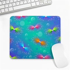 Non Seamless Pattern Blues Bright Large Mousepad