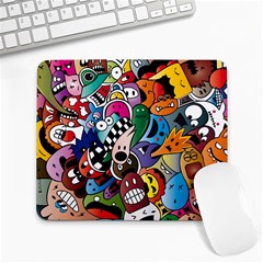 Cartoon Explosion Cartoon Characters Funny Large Mousepad