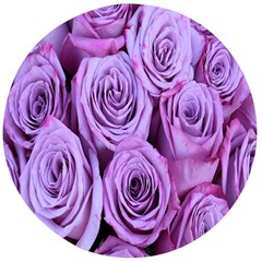 Roses-52 Wooden Bottle Opener (round)