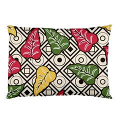 Leaves Foliage Batik Seamless Pillow Case (two Sides)