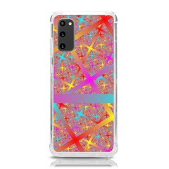 Geometric Abstract Colorful Samsung Galaxy S20 6 2 Inch Tpu Uv Case