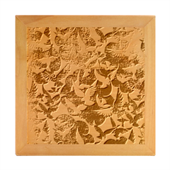 Bird Animal Animal Background Wood Photo Frame Cube