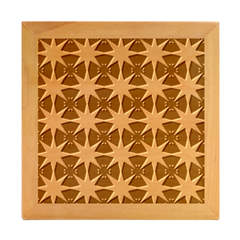 Seamless Pattern Background Wood Photo Frame Cube