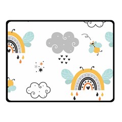 Art Pattern Design Wallpaper Background Print Fleece Blanket (small)