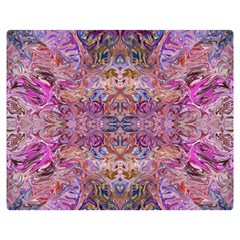 Fuchsia Intarsio Premium Plush Fleece Blanket (medium)