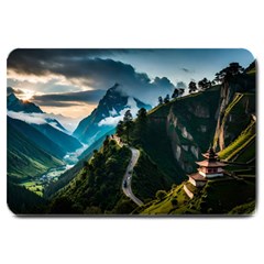 Nature Mountain Valley Large Doormat