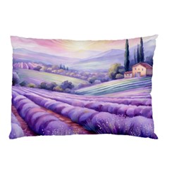 Lavender Flower Tree Pillow Case