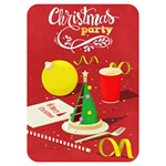 xmas Invitation Card 5  x 7  (Rounded) Front