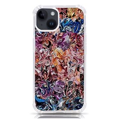Abstract Waves Iphone 14 Tpu Uv Print Case