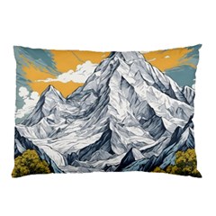 Nature Mountains Landscape Forest Pillow Case