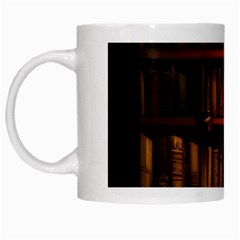 Books Library White Mug