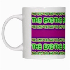 The End Pattern White Mug