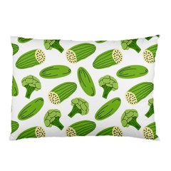Vegetable Pattern With Composition Broccoli Pillow Case (two Sides)