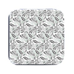 Batik Klasik In Indonesia Square Metal Box (black)
